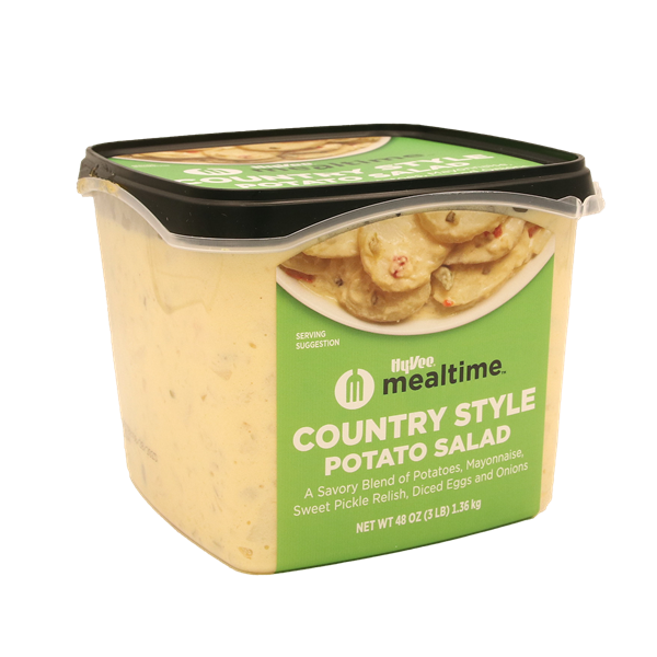 slide 1 of 1, Hy-Vee Mealtime Country Style Potato Salad, 3 lb
