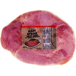 Giant Bone-In Hickory Smoked Ham Steak