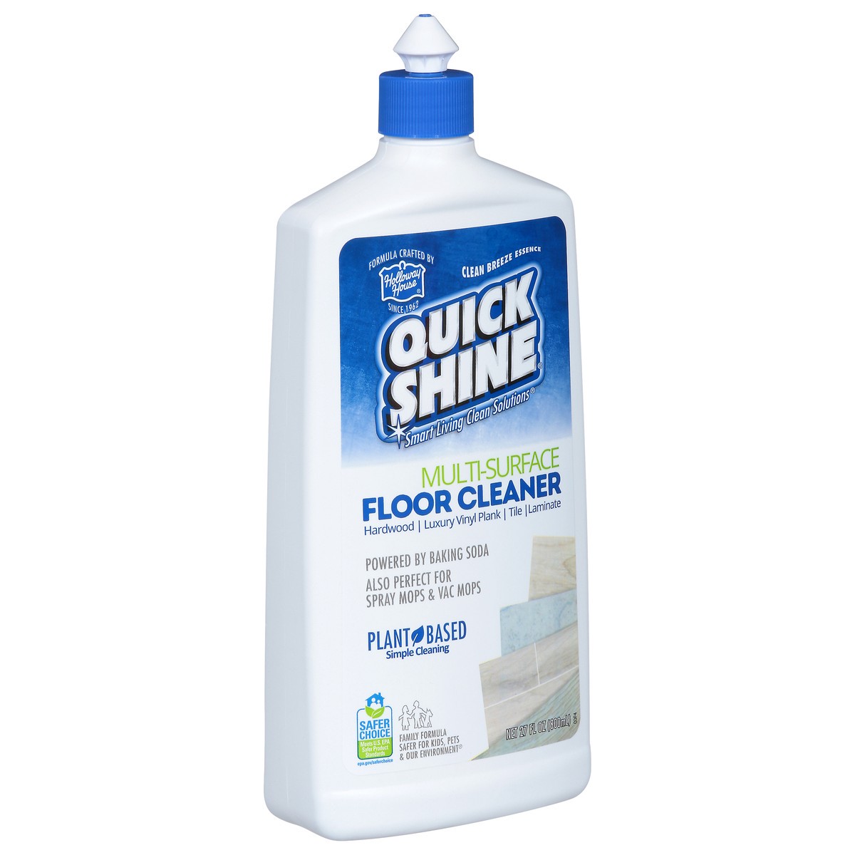 slide 9 of 9, Quick Shine Multi-Surface Clean Breeze Essence Floor Cleaner 27 oz, 27 oz