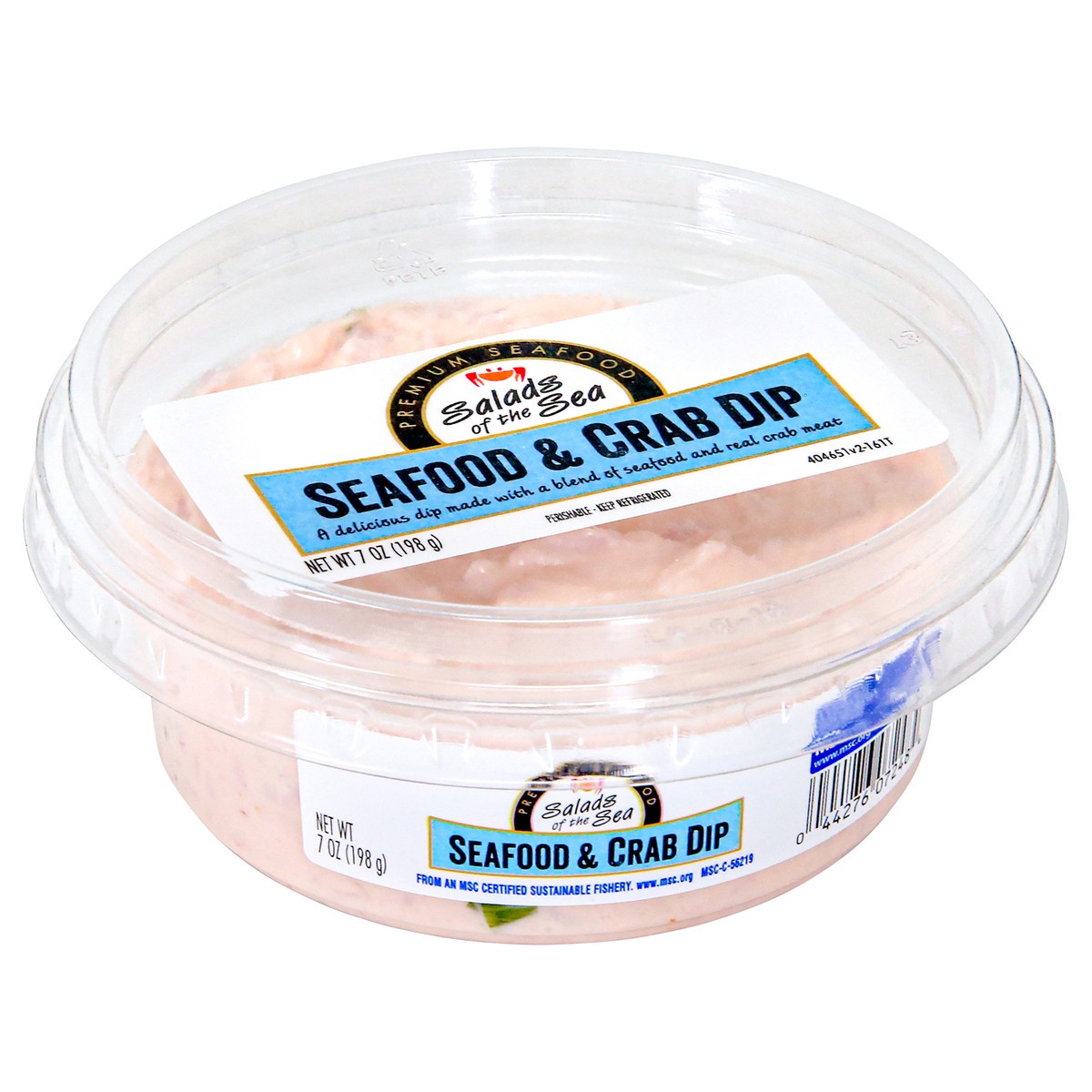 slide 4 of 9, Salads of the Sea Seafood & Crab Dip 7 oz, 7 oz