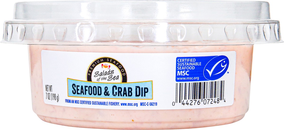 slide 8 of 9, Salads of the Sea Seafood & Crab Dip 7 oz, 7 oz
