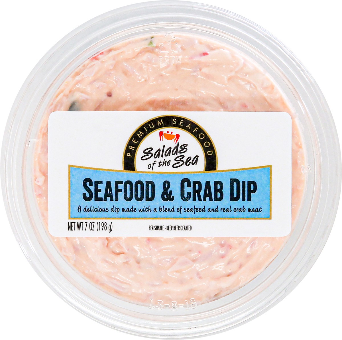 slide 5 of 9, Salads of the Sea Seafood & Crab Dip 7 oz, 7 oz