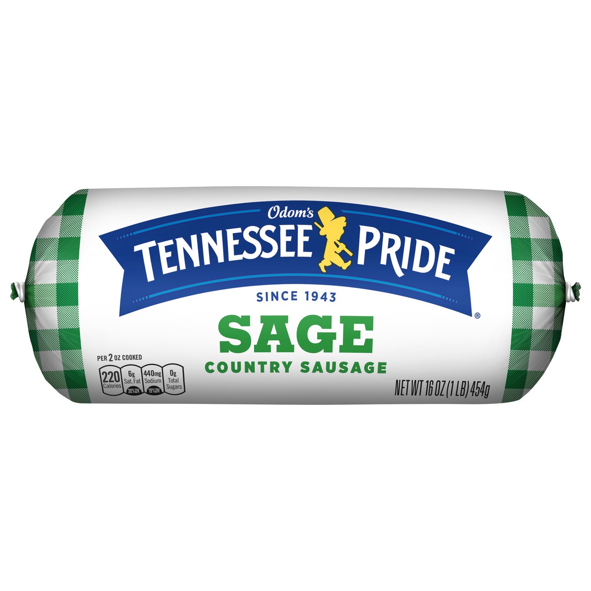 slide 1 of 1, Odoms Tennessee Pride Sage Country Sausage 16 oz, 16 oz