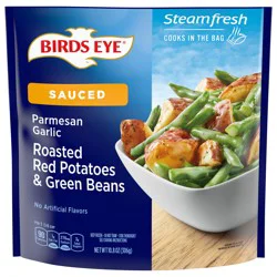 Birds Eye Sauced Parmesan Garlic Roasted Red Potatoes & Green Beans 10.8 oz