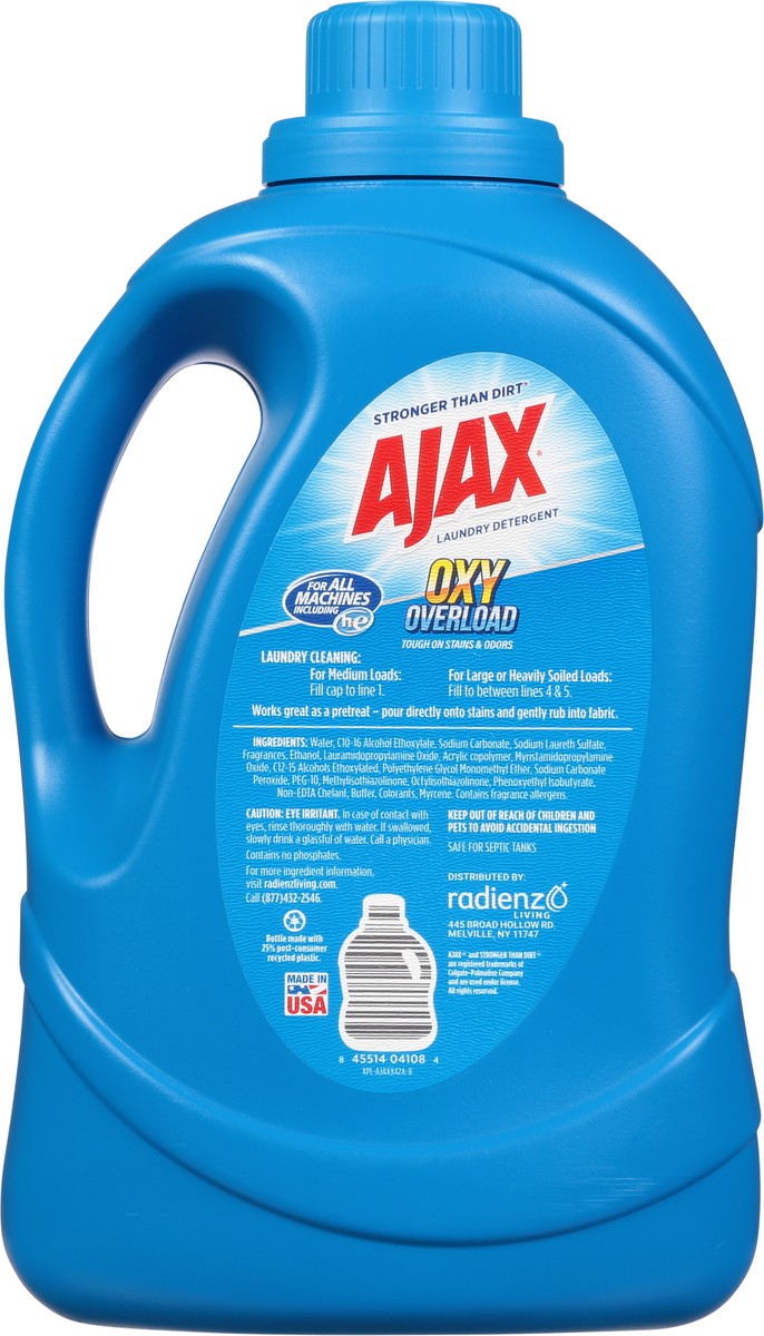 slide 3 of 9, Ajax Liquid Laundry Detergent, 134 oz