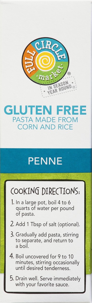 slide 9 of 9, Full Circle Market Gluten Free Penne 12 oz, 12 oz