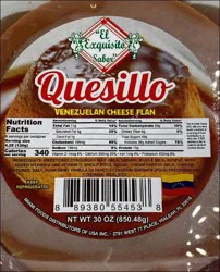 Exquisito Sabor Flan Cheese