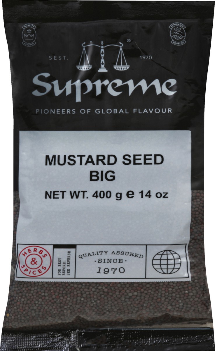 slide 2 of 5, Supreme Mustard Seed 400 g, 400 g