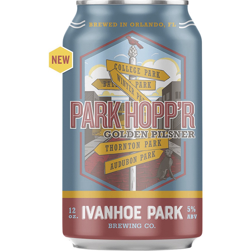 slide 1 of 1, Ivanhoe Park Hopper Pils, 6 ct; 12 oz