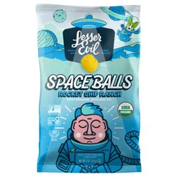 LesserEvil Space Balls, Ranch Rocket Ship 5 oz