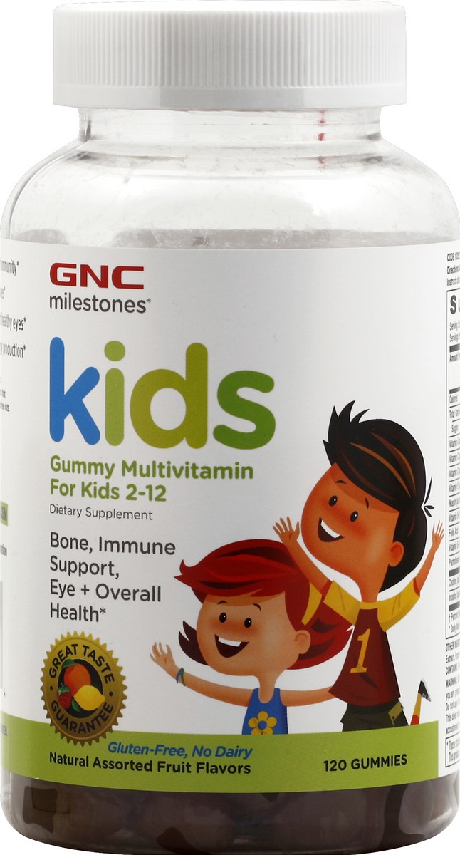 slide 3 of 6, GNC Gummy Multivitamin 120 ea, 120 ct