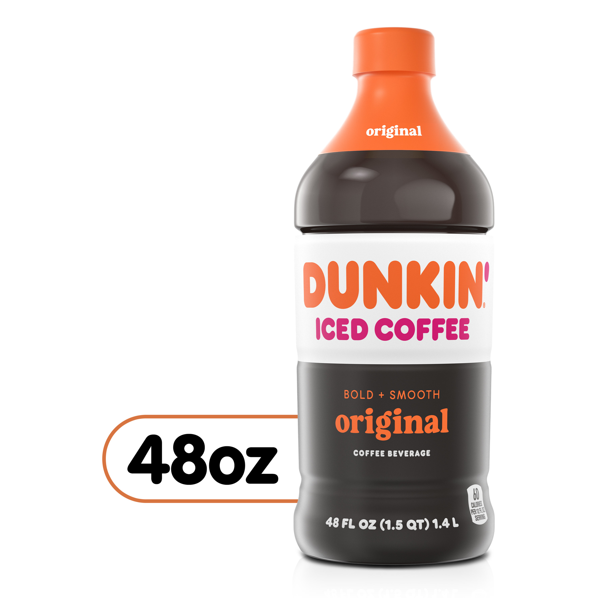slide 1 of 13, Dunkin' Original Coffee Bottle, 48 fl oz, 48 fl oz