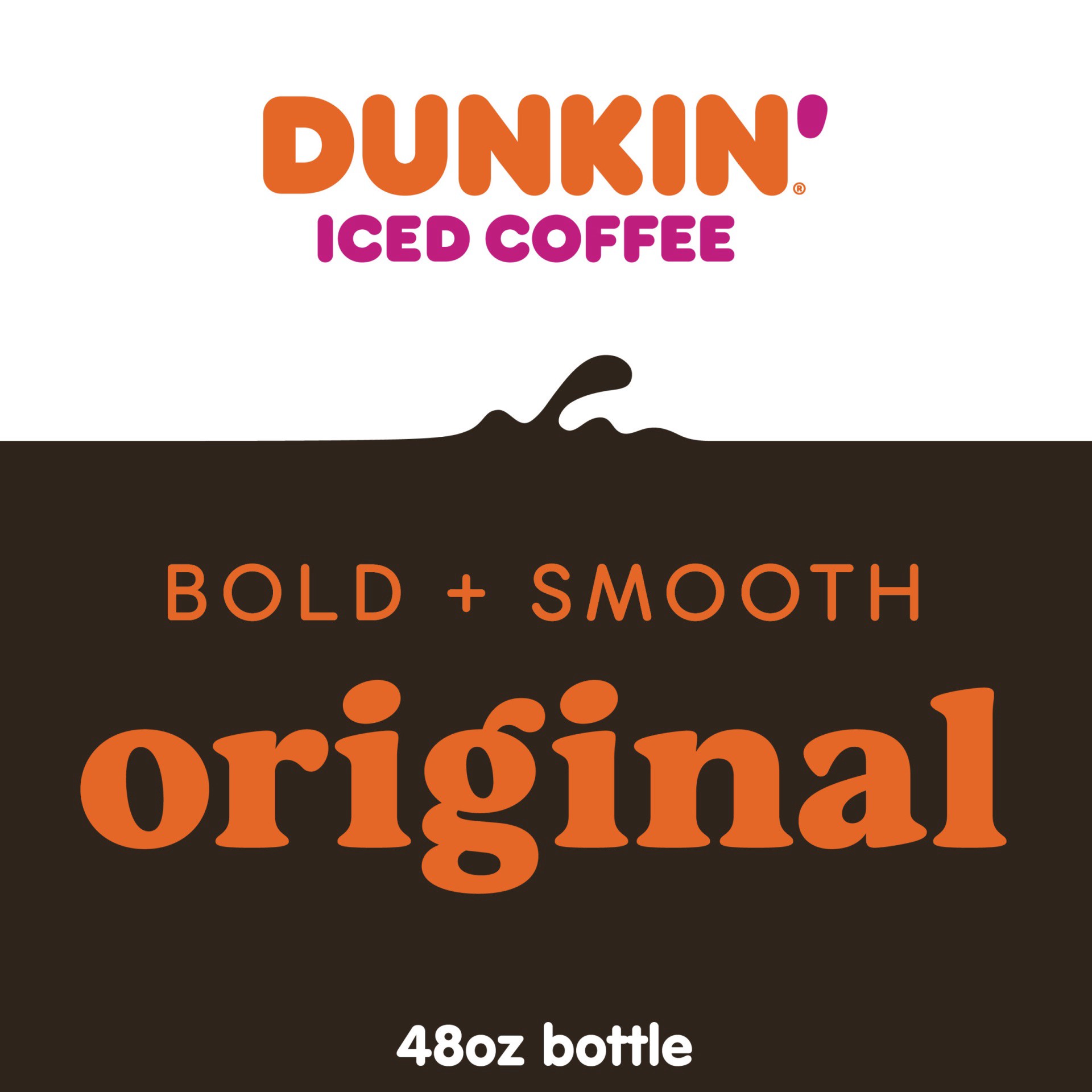 slide 9 of 13, Dunkin' Original Coffee Bottle, 48 fl oz, 48 fl oz