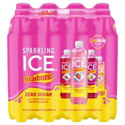 Sparkling Ice Starburst Pink Pack 17 oz