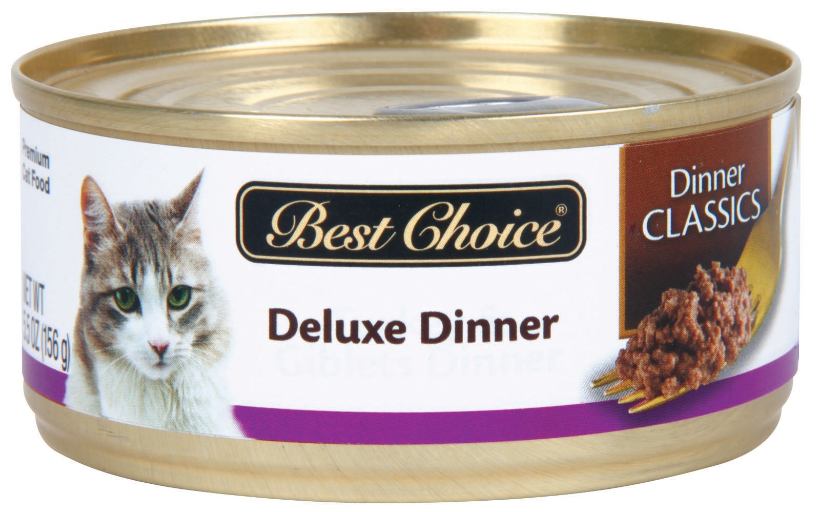 slide 1 of 1, Best Choice Deluxe Dinner Cat Food, 5.5 oz