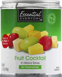Essential Everyday Heavy Syrup Fruit Cocktail