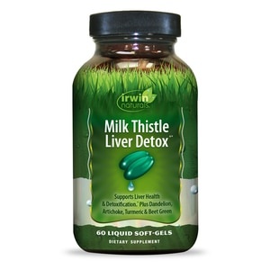 slide 1 of 1, Irwin Naturals Milk Thistle Liver Detox, 60 ct