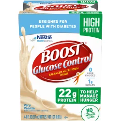 Boost Glucose Control Very Vanilla Nutritional Drink
