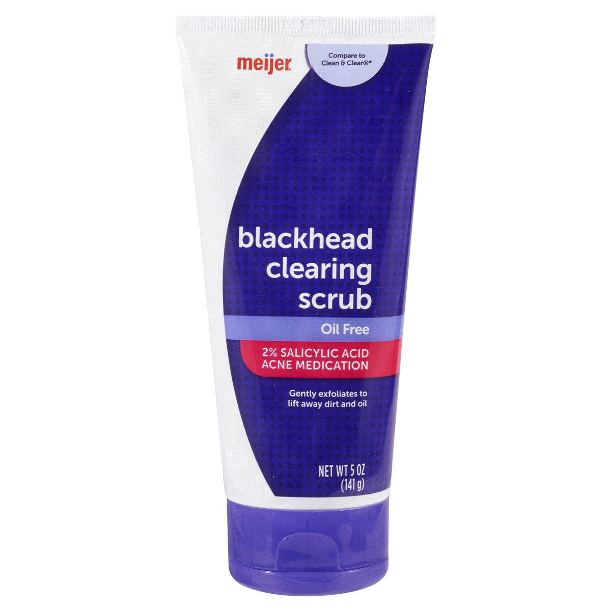 slide 1 of 5, Meijer Blackhead Clearing Scrub, 5 oz