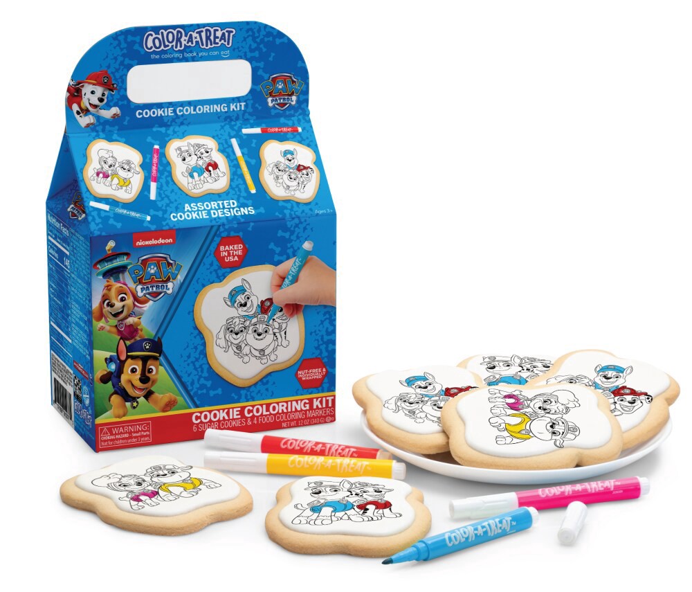 slide 3 of 3, Paw Patrol Color Cookie - 12 oz, 12 oz