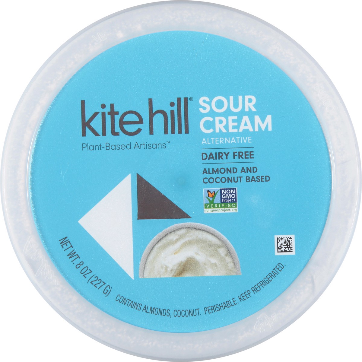 slide 13 of 13, Kite Hill Sour Cream Alternative 8 oz, 8 oz