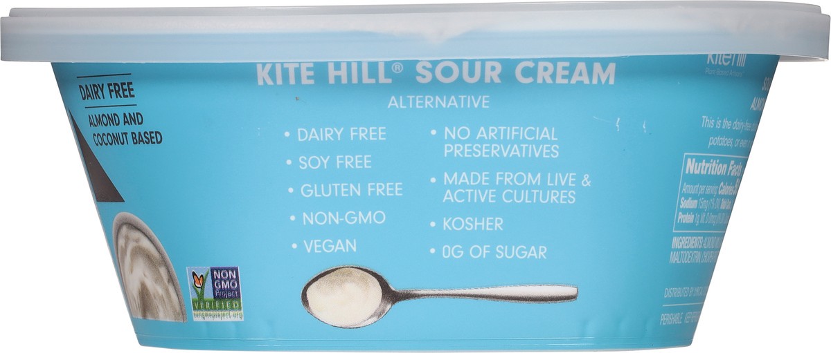 slide 8 of 13, Kite Hill Sour Cream Alternative 8 oz, 8 oz
