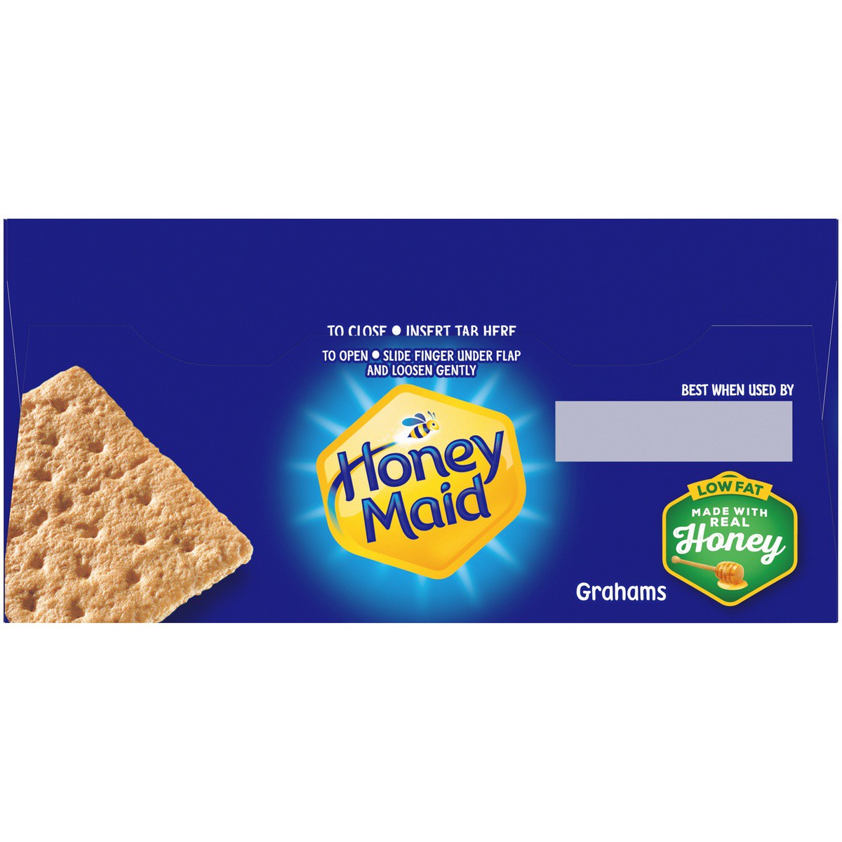 slide 5 of 9, Honey Maid Low Fat Honey Graham Crackers, 14.4 oz, 14.4 oz