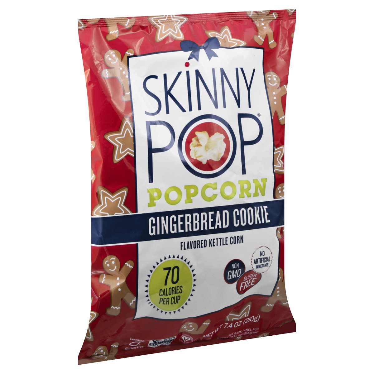 slide 8 of 13, SkinnyPop Gingerbread Cookie Popcorn 7.4 oz, 7.4 oz