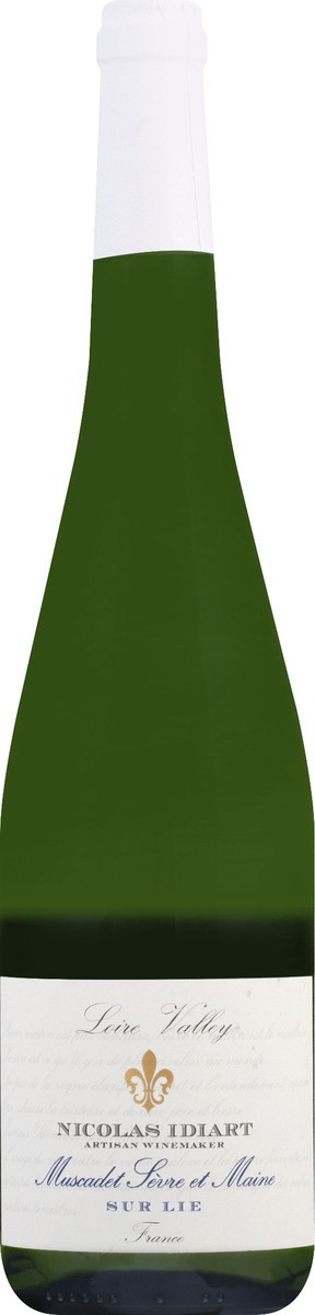 slide 4 of 8, Nicolas Idiart White Loire Wine 750 ml, 750 ml