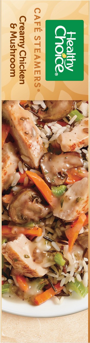 slide 5 of 9, Healthy Choice Cafe Steamers Creamy Chicken & Mushroom 9.25 oz, 9.25 oz