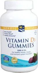 Nordic Naturals Vitamin D3 Gummies Wild Berry