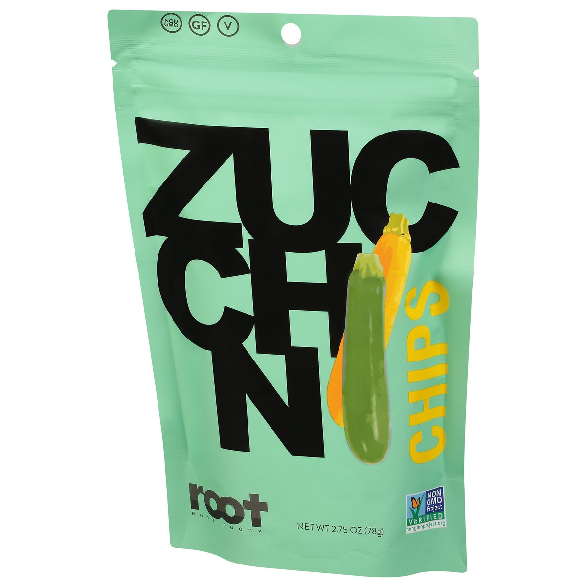slide 2 of 9, Root Foods Zucchini Chips 2.5 oz, 2.75 oz
