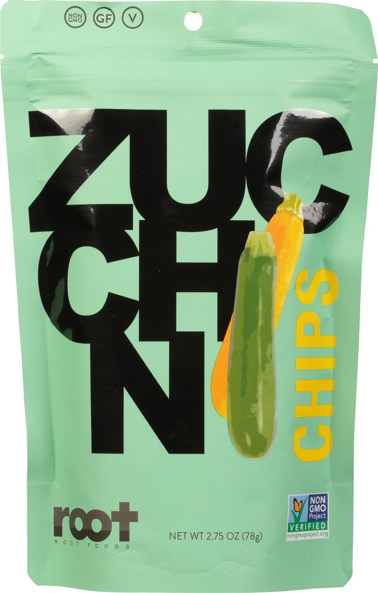 slide 4 of 9, Root Foods Zucchini Chips 2.5 oz, 2.75 oz