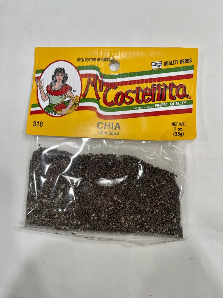 slide 2 of 2, Mi Costeñita Chia Seeds, 1 oz