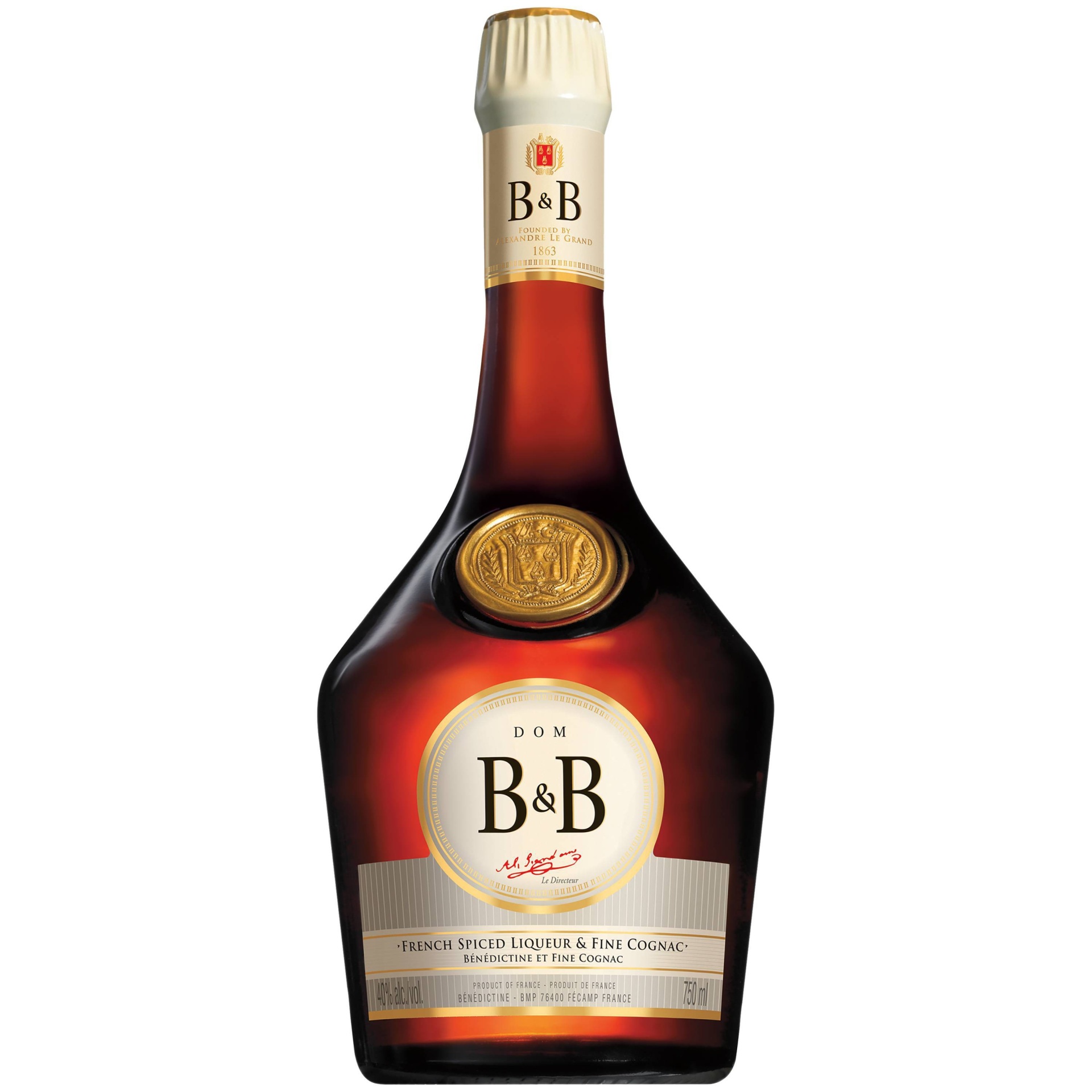 slide 1 of 1, B & B Brandy Liqueur - 750ml Bottle, 750 ml