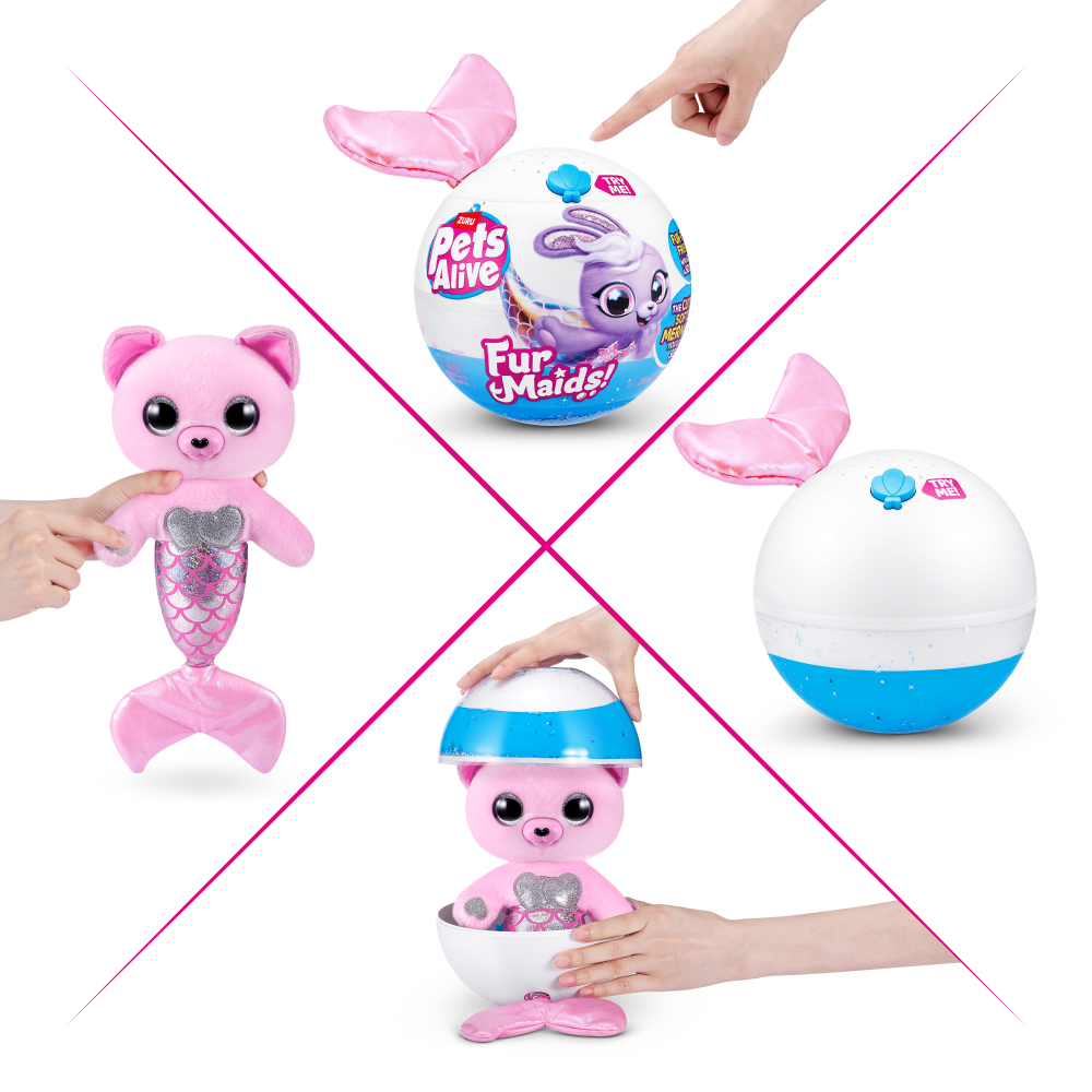 slide 4 of 6, Zuru Pets Alive Furmaids Mystery Capsule, 1 ct