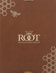 Root 7 Inch Timberline Collenette Ivory Candle 1 ea