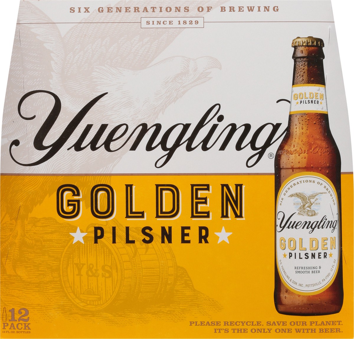 slide 7 of 9, Yuengling Golden Pilsner Beer 12 - 12 fl oz Bottles, 12 ct; 12 oz