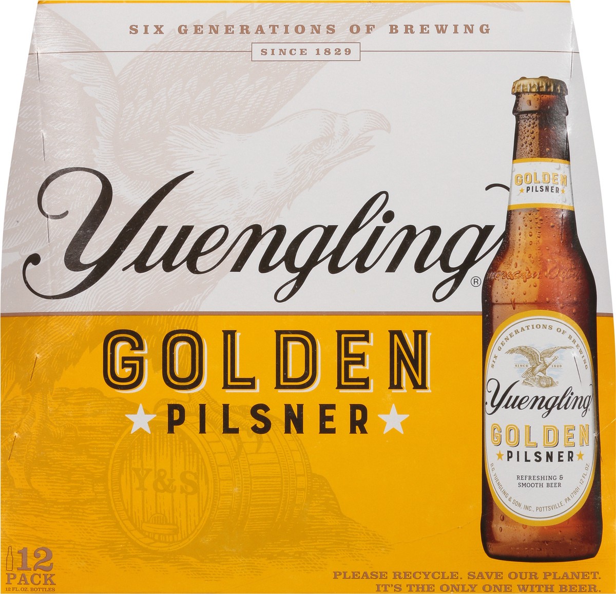 slide 4 of 9, Yuengling Golden Pilsner Beer 12 - 12 fl oz Bottles, 12 ct; 12 oz