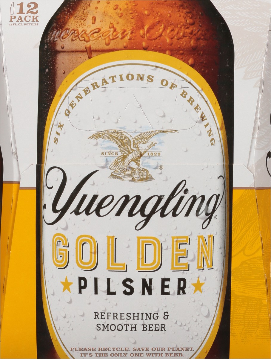 slide 9 of 9, Yuengling Golden Pilsner Beer 12 - 12 fl oz Bottles, 12 ct; 12 oz