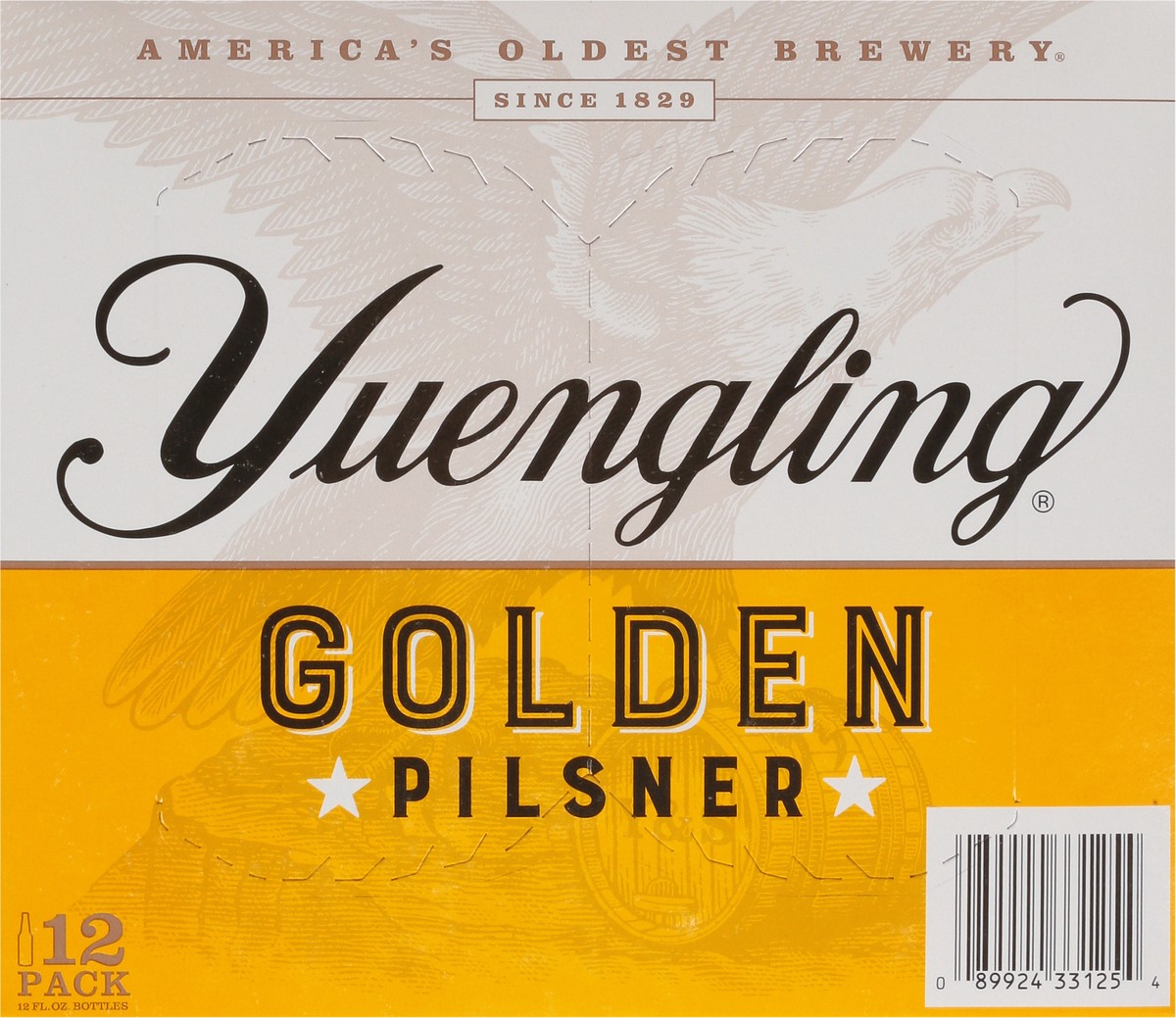 slide 8 of 9, Yuengling Golden Pilsner Beer 12 - 12 fl oz Bottles, 12 ct; 12 oz