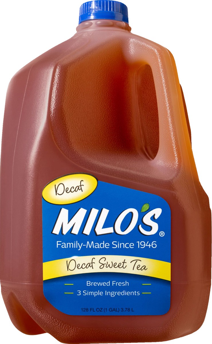 slide 4 of 4, Milo's Tea, 128 fl oz