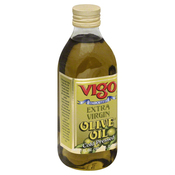 slide 1 of 2, Vigo Olive Oil, Imported, Extra Virgin, 17 oz