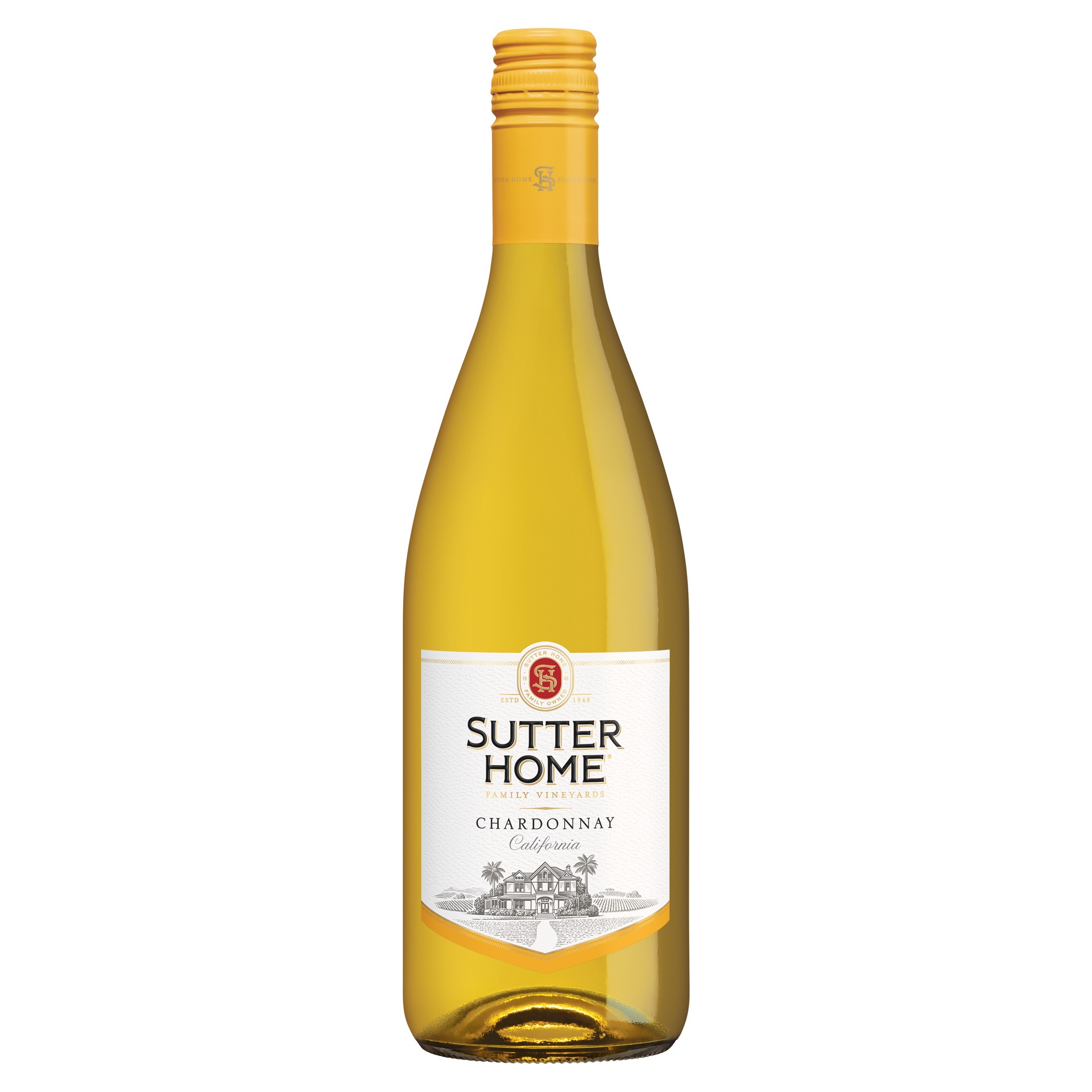 slide 1 of 2, Sutter Home Chardonnay Wine, 750 ml