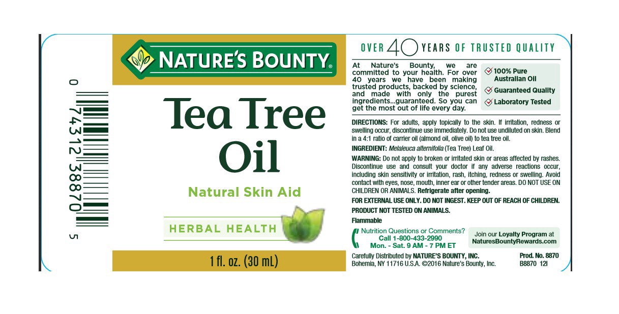 slide 2 of 2, Nature's Bounty Tea Tree Oil 1 oz, 1 oz