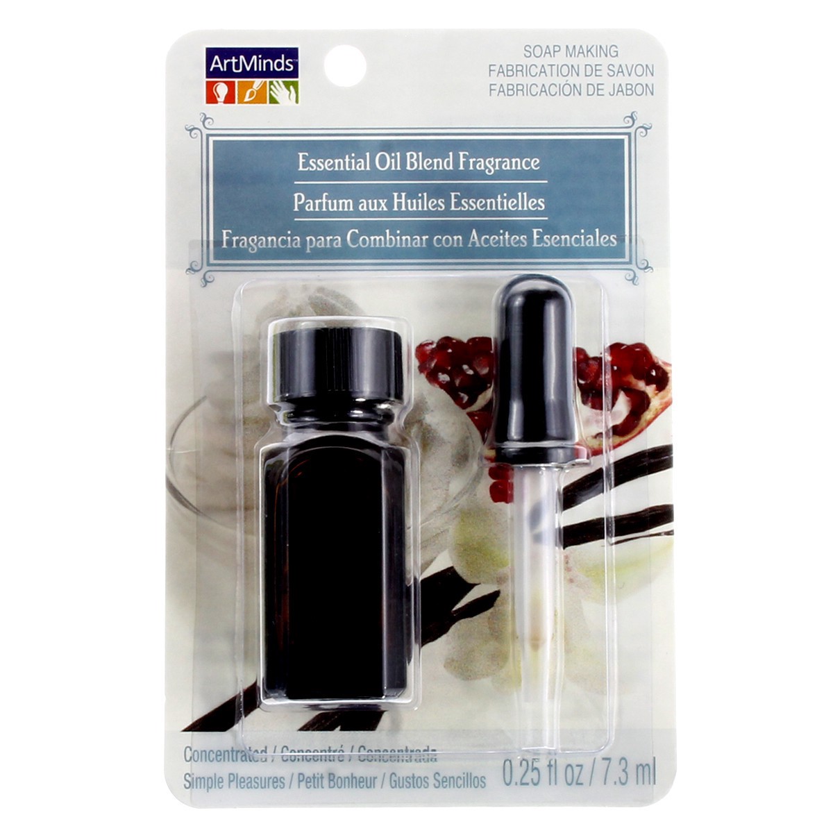 slide 4 of 4, Vanilla Pomegranate Essential Oil Blend Fragrance By Make Market, 0.25 fl oz