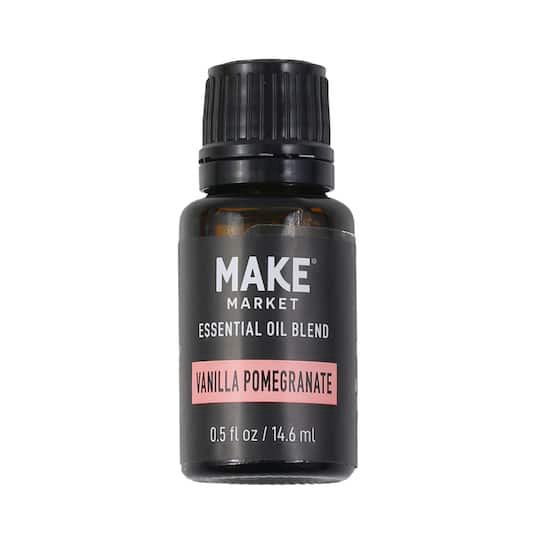 slide 1 of 4, Vanilla Pomegranate Essential Oil Blend Fragrance By Make Market, 0.25 fl oz