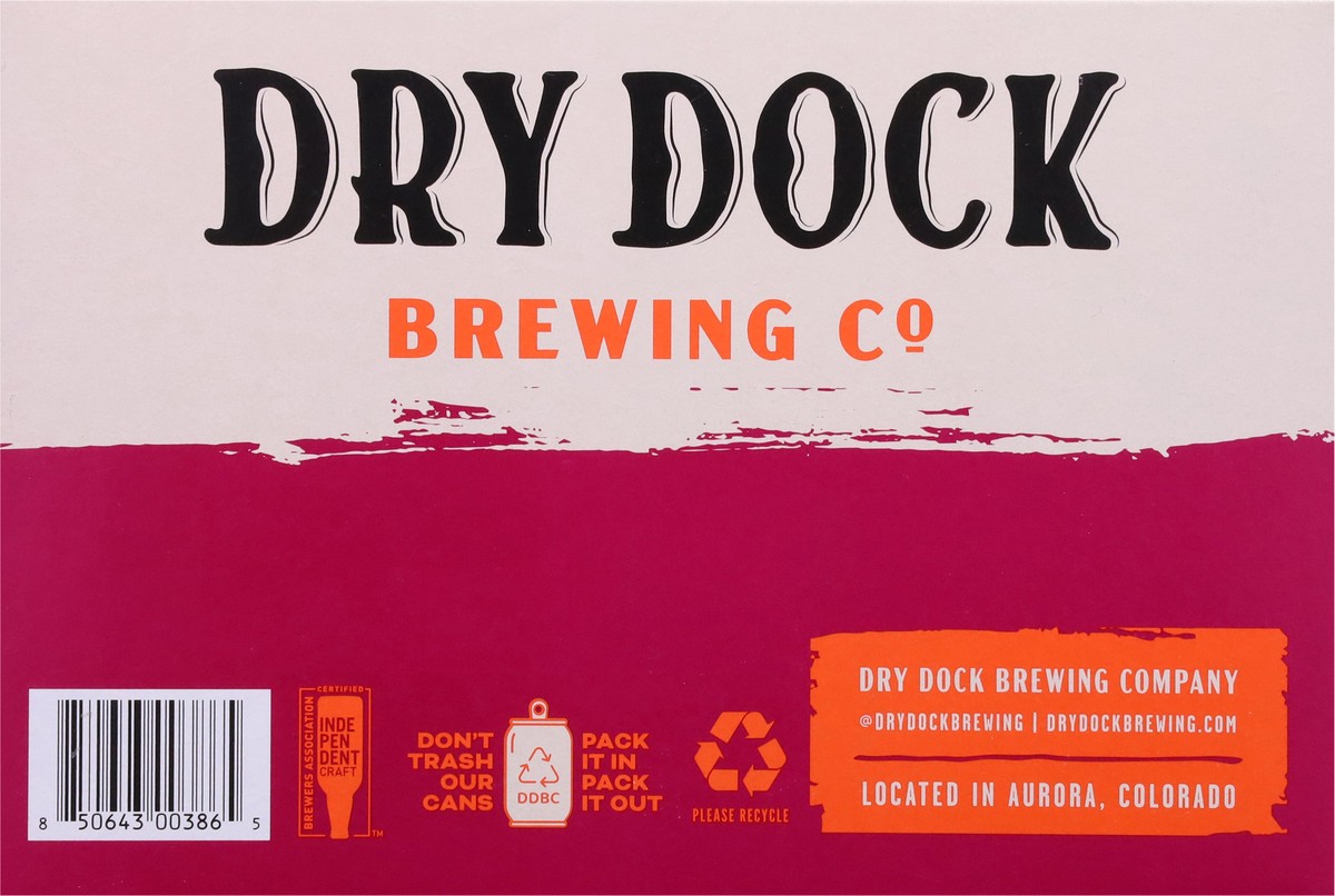 slide 7 of 10, Dry Dock Brewing Co Blonde Blood Orange Beer 6 - 12 oz Cans, 6 ct