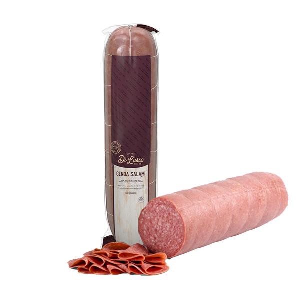 slide 1 of 1, Di Lusso Premium Sliced Genoa Salami, per lb