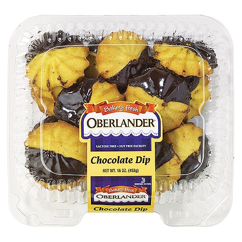 slide 1 of 1, Oberlander Chocolate Dip Cookie, 16 oz